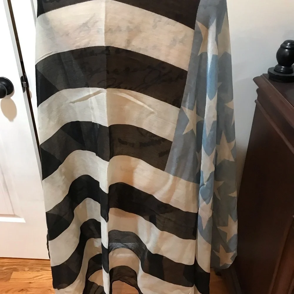 ✌️Bohemian Vibes Flag Scarf
